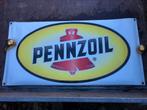 Pennzoil doek, Verzamelen, Merken en Reclamevoorwerpen, Ophalen of Verzenden, Zo goed als nieuw, Reclamebord
