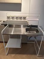 Ikea Sunmersta keukentje inc. accessoires, Huis en Inrichting, Keuken | Complete keukens, Ophalen, Zo goed als nieuw, Wit, Overige typen