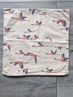 Ikea Kussenhoes 20x20 - Flamingo Print, Huis en Inrichting, Ophalen, Zo goed als nieuw, Beige, Vierkant