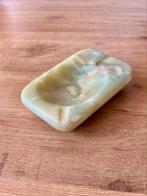 Vintage onyx asbak, Verzamelen, Mineralen en Fossielen, Ophalen of Verzenden, Mineraal