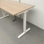 Slinger verstelbaar zit-sta bureau 200100 cm – wit frame, Ophalen of Verzenden, Nieuw