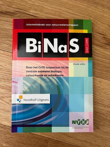 BiNaS informatieboek 6e editie beschikbaar voor biedingen