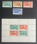 Suriname NVPH 431-435 kinderzegels 1965 postfris, Verzenden, Postfris