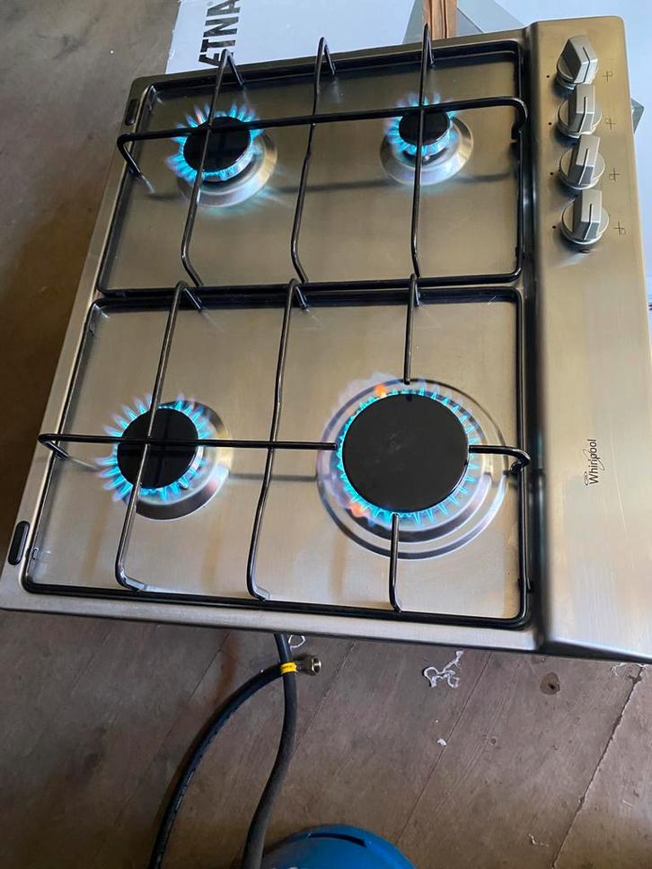 Kookplaat inbouw is voor propaan/butaan of lpg, Witgoed en Apparatuur, Kookplaten, Zo goed als nieuw, Vrijstaand, Gas, 4 kookzones