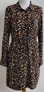 Freebird zwart jurkje met print mt. S, Kleding | Dames, Jurken, Zwart, Ophalen of Verzenden, Zo goed als nieuw, Freebird