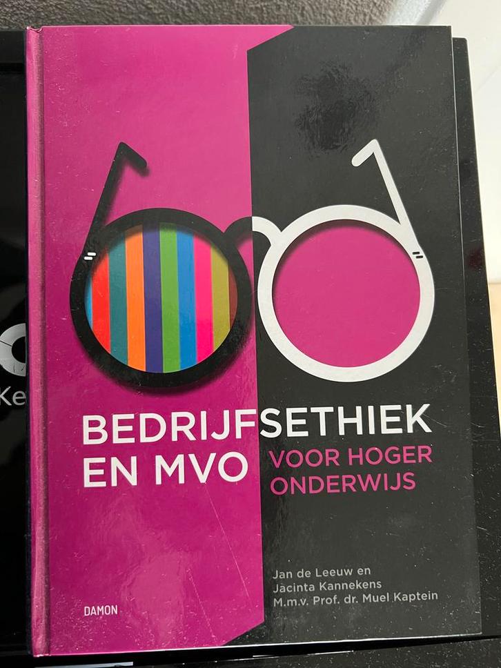 Bedrijfsethiek en MVO - Hoger Onderwijs, Boeken, Studieboeken en Cursussen, Zo goed als nieuw, HBO, Alpha, Ophalen of Verzenden