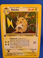 Raichu 14/62 - Fossil (1st edition), Verzenden, Gebruikt, Losse kaart