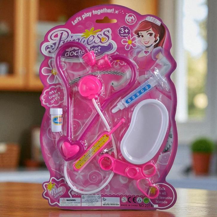 Princess mooie dokter speel set, Kinderen en Baby's, Speelgoed | Educatief en Creatief, Nieuw, Ontdekken, Verzenden