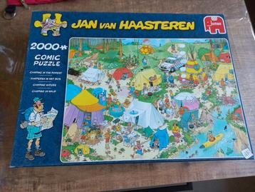 Jan van Haasteren puzzel: Kamperen in het bos  beschikbaar voor biedingen