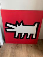 Keith haring print, Huis en Inrichting, Woonaccessoires | Tekstborden en Spreuken, Ophalen of Verzenden, Zo goed als nieuw