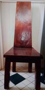 Hardhouten Balinese stoel, Ophalen, Gebruikt, Twee, Bruin