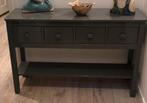 Leuke sidetable, antractie. Ophalen in Aduard, Ophalen, 100 tot 150 cm, Zo goed als nieuw, 25 tot 50 cm