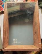 Brocante: Klein VITRINEKASTJE / Hangkastje / Kastje, Ophalen of Verzenden