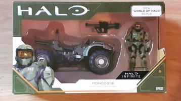 HALO Infinite World of Halo Mongoose met Master Chief beschikbaar voor biedingen