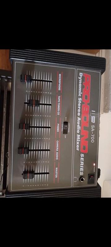 Mengpaneel ProBound SA-700 beschikbaar voor biedingen