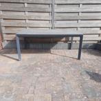 Tuintafel 1.8 m granietkleur, Tuin en Terras, Ophalen, Gebruikt, Rechthoekig, Aluminium