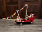 Sinterklaasboot met gehaakte figuren, Ophalen, Zo goed als nieuw