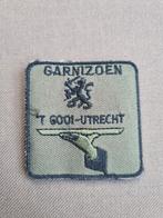 Borstpatch Garnizoen 'T Gooi - Utrecht, Ophalen of Verzenden, Landmacht, Nederland, Embleem of Badge