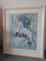 Schilderij Willem Haenraets ongeveer 80x95, Antiek en Kunst, Kunst | Litho's en Zeefdrukken, Ophalen of Verzenden