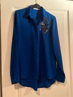 blauwe blouse costes, Kleding | Dames, Blouses en Tunieken, Blauw, Ophalen of Verzenden, Zo goed als nieuw, Costes