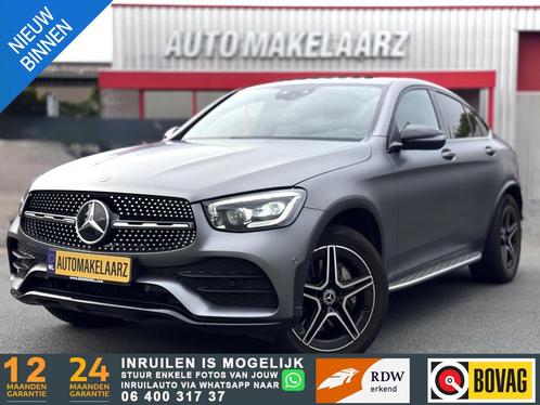 Mercedes-Benz GLC-klasse Coupé 300 4MATIC AMG DAK SFEER KEY, Auto's, Mercedes-Benz, Bedrijf, Te koop, GLC Coupé, 4x4, ABS, Adaptive Cruise Control