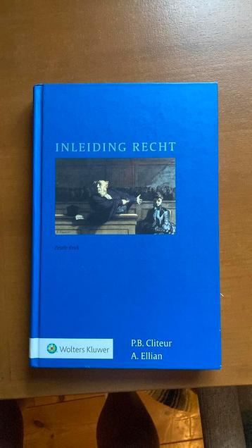 P.B. Cliteur - Inleiding recht beschikbaar voor biedingen