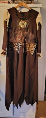 Holbewoner jurk, Kleding | Dames, Ophalen of Verzenden, Zo goed als nieuw, Maat 42/44 (L), Carnaval