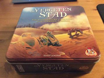 De Vergeten Stad. Spel van White Goblin Games beschikbaar voor biedingen