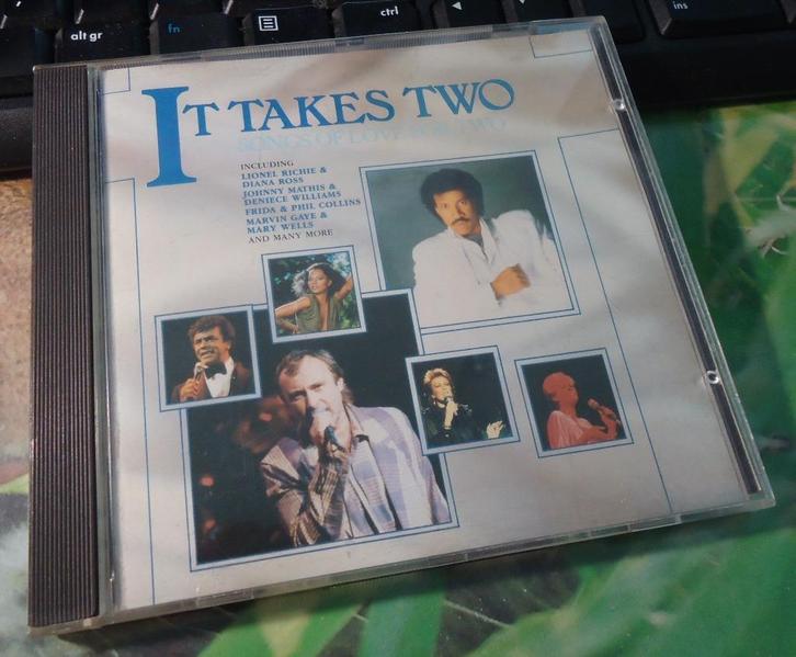 Originele verzamel-CD It Takes Two - Songs Of Love For Two., Cd's en Dvd's, Cd's | Verzamelalbums, Zo goed als nieuw, Pop, Ophalen of Verzenden