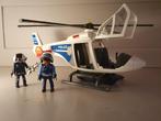 playmobil city action politieheli met ledzoeklicht set 6921, Ophalen of Verzenden, Zo goed als nieuw, Complete set