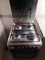 Gasfornuis met Oven - Vrijstaand, Gebruikt, Gas, 85 tot 90 cm, 4 kookzones