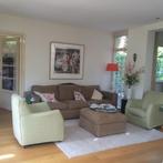 Twee super comfortabele licht groene fauteuils, Huis en Inrichting, Fauteuils, Ophalen, 75 tot 100 cm, Zo goed als nieuw, Stof