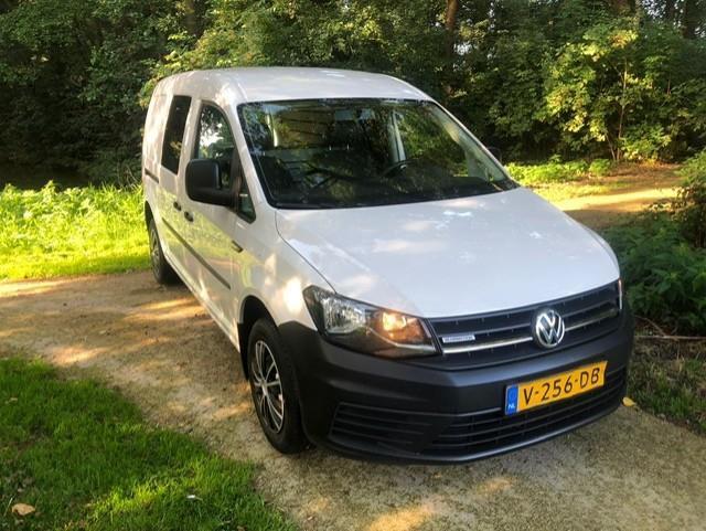 Volkswagen Caddy 1.4 TGI L2H1 EcoFuel Maxi Easyline, Auto's, Bestelauto's, Bedrijf, Te koop, ABS, Airbags, Boordcomputer, Centrale vergrendeling
