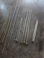 Te koop tentstokken., Ophalen