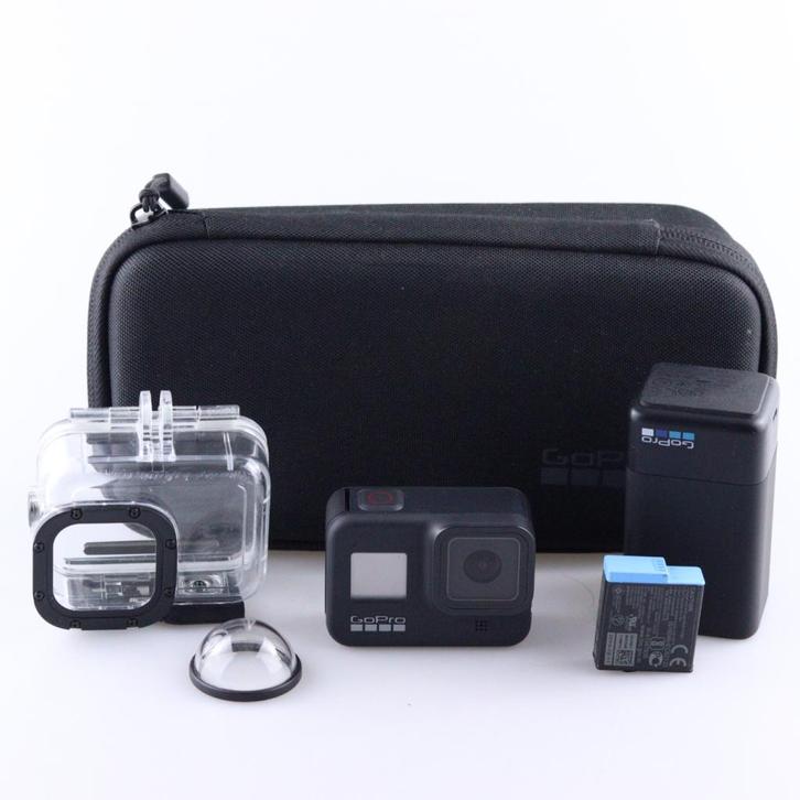Gopro Hero 8 Black Set | Nette staat, Audio, Tv en Foto, Actiecamera's, Zo goed als nieuw