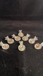 Kaarshouders kerstboom, Kerst, Kaarshouders, Gebruikt, Vintage