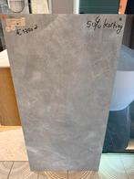 Vloer en wandtegel Pulpis Grey Glans 60x120 OP=OP!, Nieuw, Ophalen of Verzenden, 10 m² of meer, Vloertegels