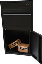 Pakketbrievenbus - Brievenbus-Metaal - 73 cm x 41 cm x 38 cm, Tuin en Terras, Brievenbussen, Ophalen of Verzenden, Nieuw, Rvs