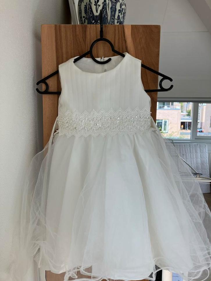 Mooie witte meisjesjurk - trouwerij, Kinderen en Baby's, Kinderkleding | Overige, Zo goed als nieuw, Meisje, Ophalen of Verzenden