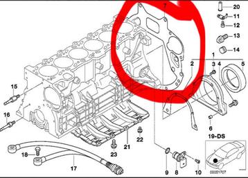 GEVRAAGD !Tussenplaat BMW 328 (M52B28TU) - Gevraagd! beschikbaar voor biedingen