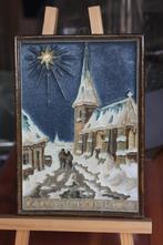 Porceleyne Fles Delft tegel Kerstmis 1946 Cloisonne erg mooi, Antiek en Kunst, Ophalen of Verzenden
