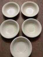 Wedgwood Edme pap schaaltjes 5 stuks, Gebruikt, Ophalen of Verzenden, Schaal of Schalen, Wedgwood
