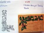 Kerst 452 Houten stempel, Hobby en Vrije tijd, Stempelen, Ophalen of Verzenden, Gebruikt, Houten stempel