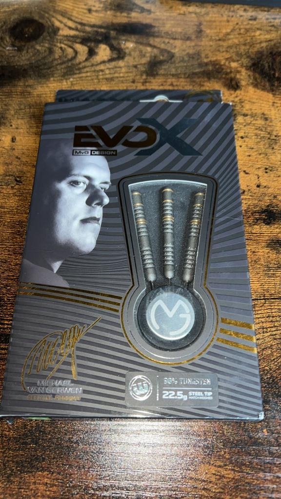 Michael van Gerwen Evo X 22,5 gram, Sport en Fitness, Darts, Nieuw, Pijlen, Verzenden