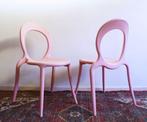 2 roze HOLLY Design Marcello Ziliani stoeltjes, Ophalen, Overige kleuren, Overige materialen, Twee