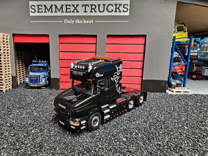 Wsi scania 4 serie torpedo sleeper 164 580v8, Hobby en Vrije tijd, Modelauto's | 1:50, Nieuw, Bus of Vrachtwagen, Wsi, Ophalen