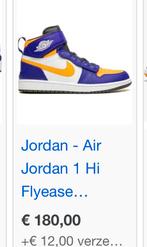 Air jordan 1 hi flyease schonen nieuw basketball, Ophalen of Verzenden, Zo goed als nieuw