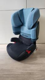 Cybex Solutions X-Fix blauwe autostoel, Overige merken, Gebruikt, 15 t/m 36 kg, Verstelbare rugleuning
