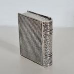Antiek Zilveren Snuifdoosje in de vorm van een Boek, Ophalen of Verzenden, Zilver