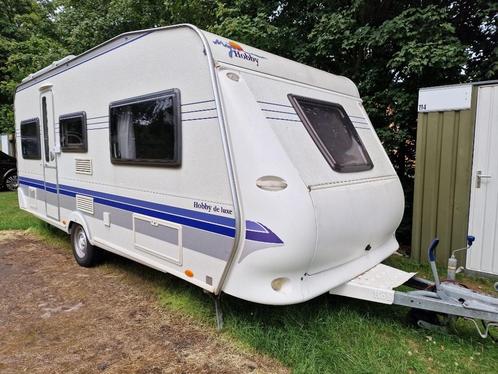 Hobby 495 UL de luxe 2008 ---> Super caravan voor jou gezin!, Caravans en Kamperen, Caravans, Bedrijf, tot en met 4, 1000 - 1250 kg